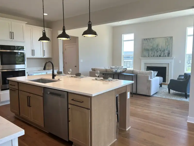Representative furnished interior of a home built from the The Georgetown II by Norfolk Homes in Offsite Builds Southern Michigan, Ann Arbor (Image 14).