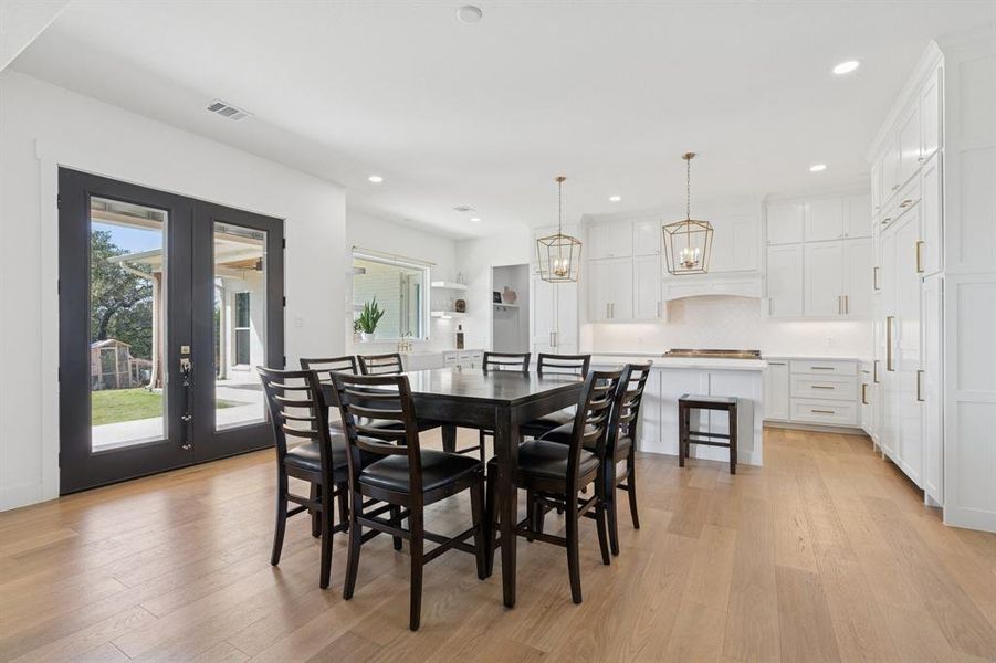Furnished interior view inside a new home in , Weatherford (Image 17). Furnished interior view inside a new home in , Weatherford (Image 17).