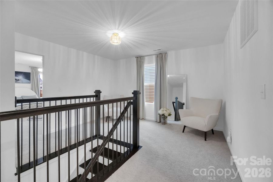 Furnished interior view inside a new home in Aubreywood, Charlotte (Image 16).