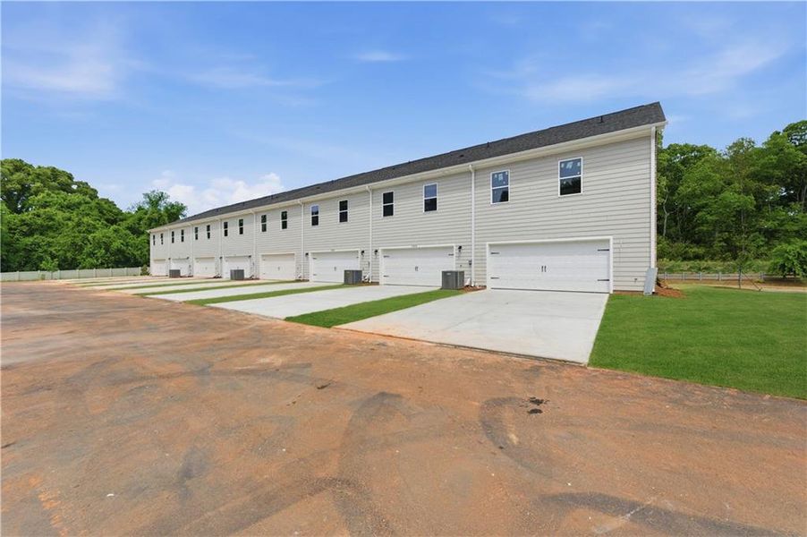 Exterior details and patio area of a home in Avery Landing, McDonough (Image 19).