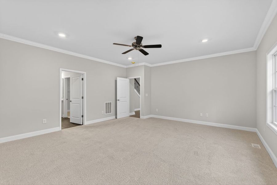 Spacious, unfurnished interior of a new home in Crystal Village, Albemarle (Image 16).