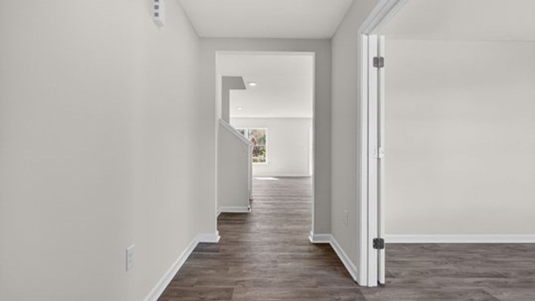 Spacious, unfurnished interior of a new home in Wilson's Ridge, Wilson's Mills (Image 9).