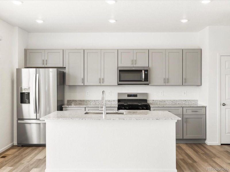 Furnished interior view inside a new home in Ridgeline Vista: The Flora Collection, Brighton (Image 12).