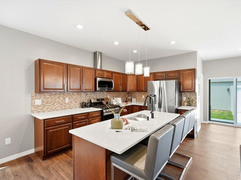 Furnished interior view inside a new home in , Denver (Image 26). Furnished interior view inside a new home in , Denver (Image 26).