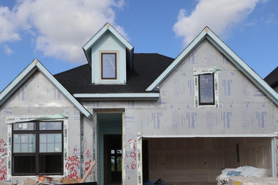 In-progress construction of a new home in Grange - Reserve Collection, Katy, TX (Image 9).