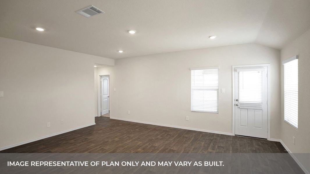 Spacious, unfurnished interior of a new home in Navarro Fields, Seguin (Image 15). Spacious, unfurnished interior of a new home in Navarro Fields, Seguin (Image 15).
