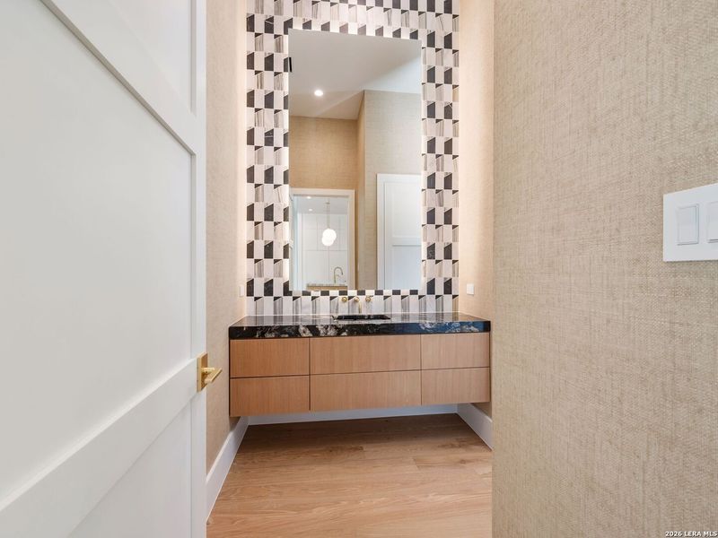 Furnished interior view inside a new home in , San Antonio (Image 39).