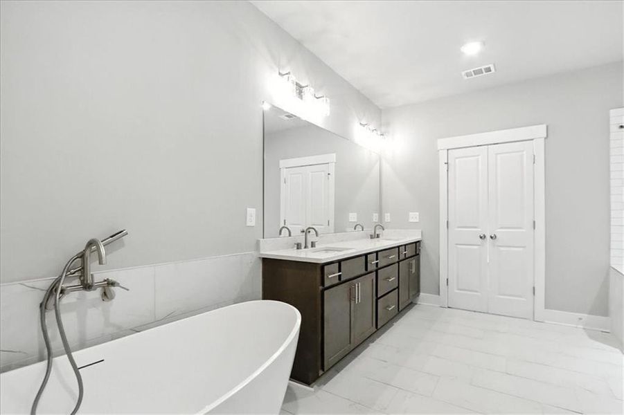 Furnished interior view inside a new home in Old Town Estates, Monroe (Image 17).