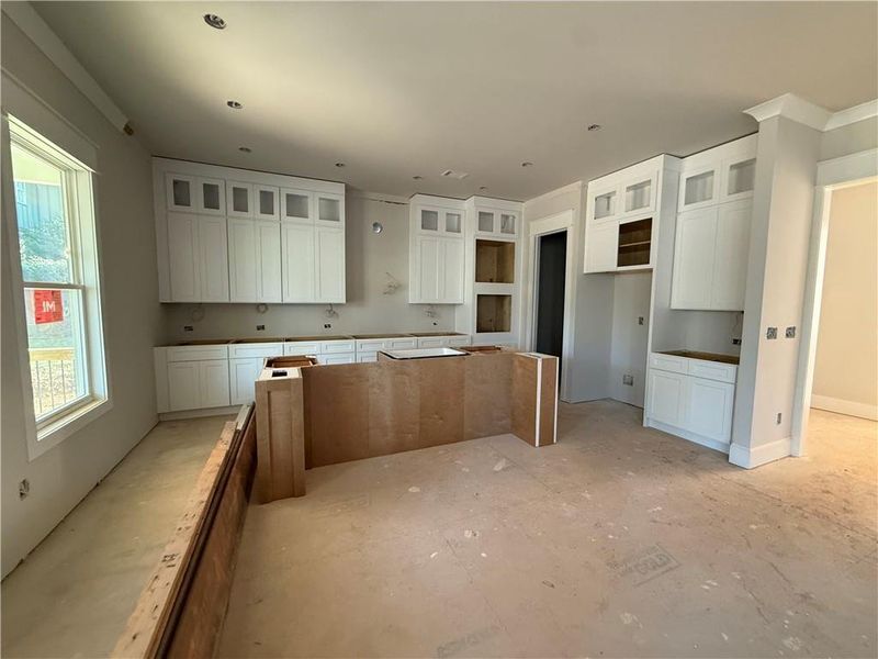 In-progress construction of a new home in , Hoschton, GA (Image 48).