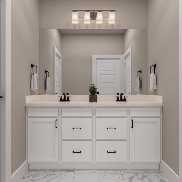 Furnished interior view inside a new home in Trillium, Richmond (Image 23).