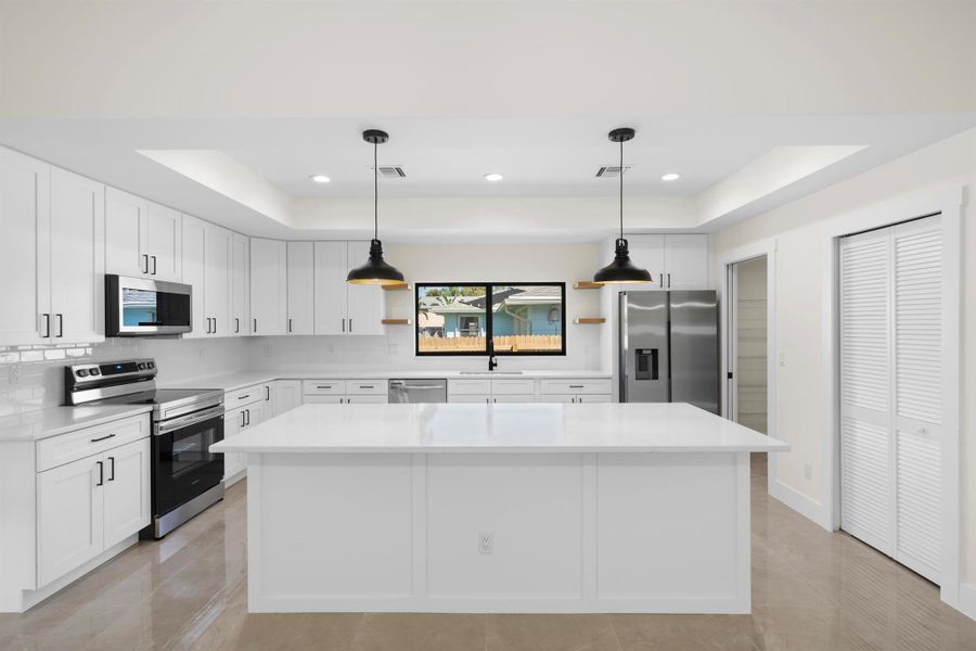Furnished interior view inside a new home in , Fort Pierce (Image 15). Furnished interior view inside a new home in , Fort Pierce (Image 15).