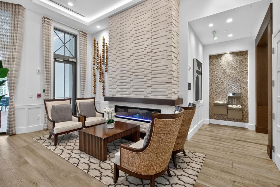 Furnished interior view inside a new home in , Palm Beach Gardens (Image 4).