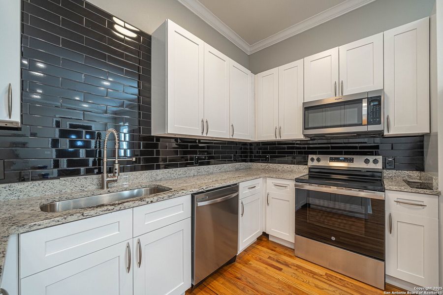 Furnished interior view inside a new home in , San Antonio (Image 4). Furnished interior view inside a new home in , San Antonio (Image 4).