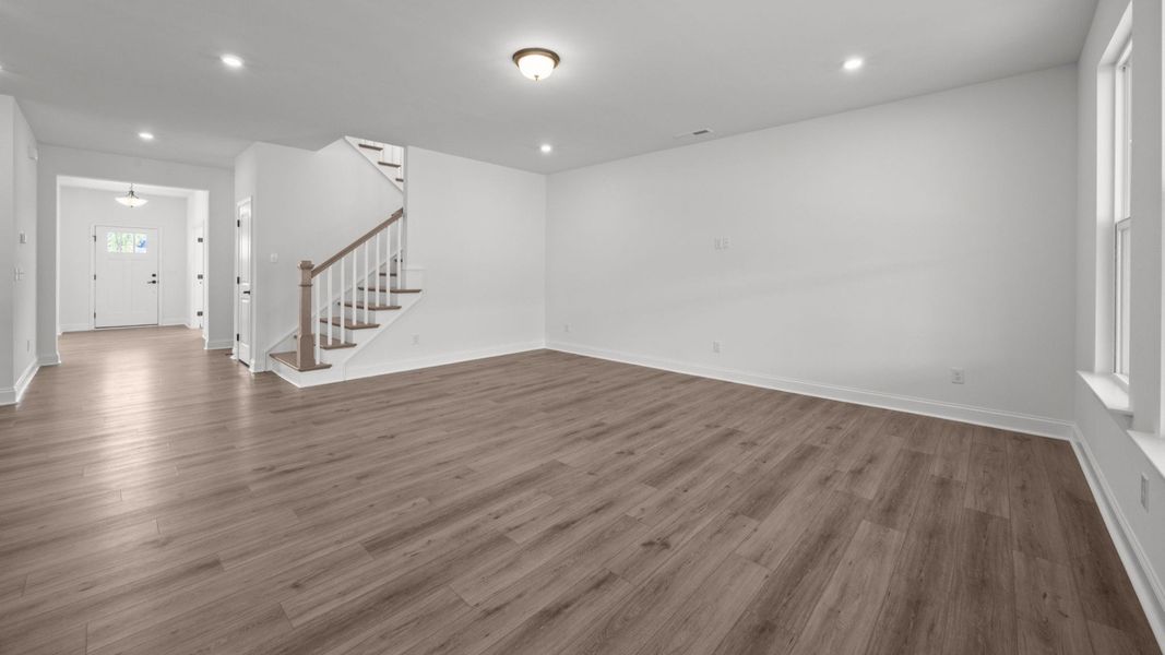 The Norris Plan by DRB Homes in McBride Indian Trail, NC - Living
