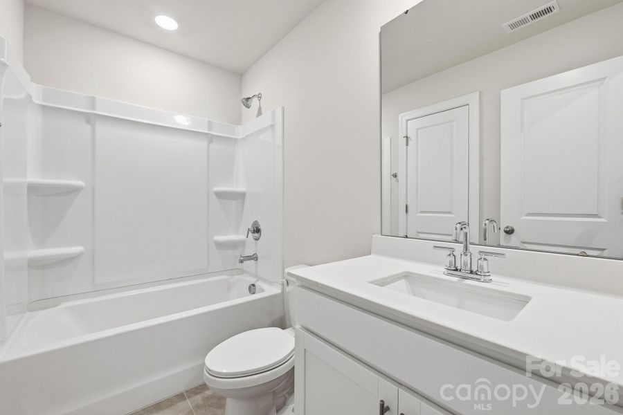 Full Bathroom on Second Floor