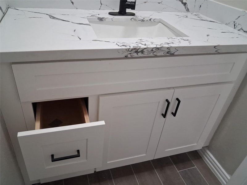 Close-up of interior finishes inside a home in , Livingston (Image 7).