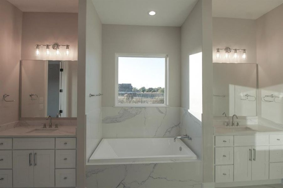 Furnished interior view inside a new home in , Waxahachie (Image 12).