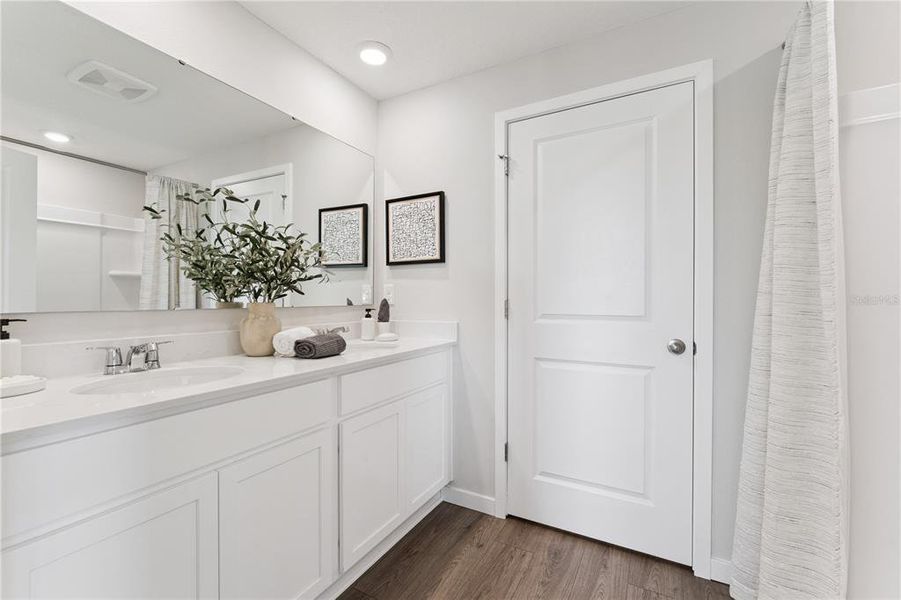 Furnished interior view inside a new home in , St. Cloud (Image 20).
