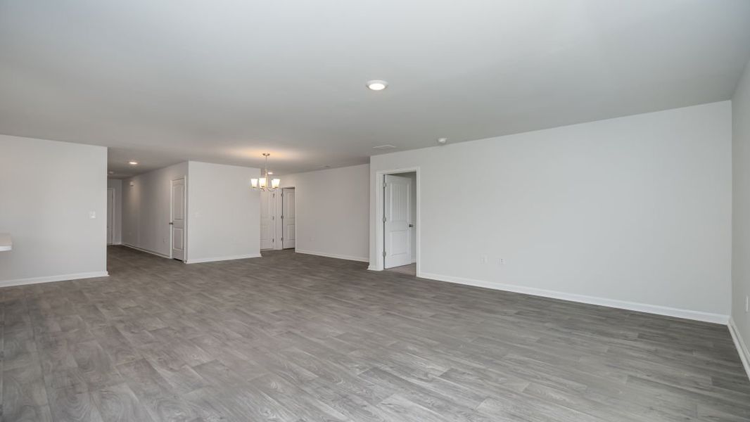 Representative unfurnished interior of a home built from the KERRY by D.R. Horton in Stanbury Creek, Supply (Image 27).