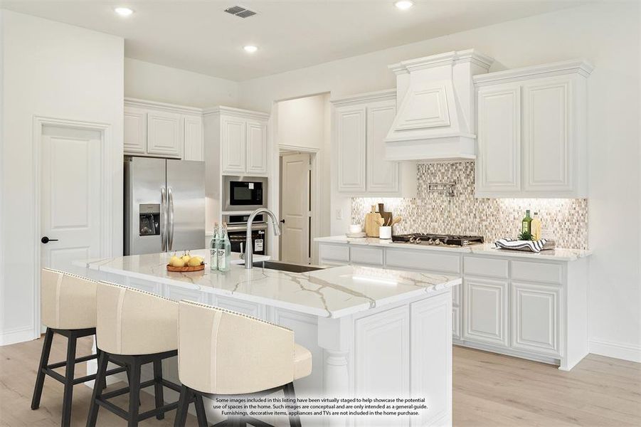 Furnished interior view inside a new home in West Crossing, Anna (Image 15). Furnished interior view inside a new home in West Crossing, Anna (Image 15).