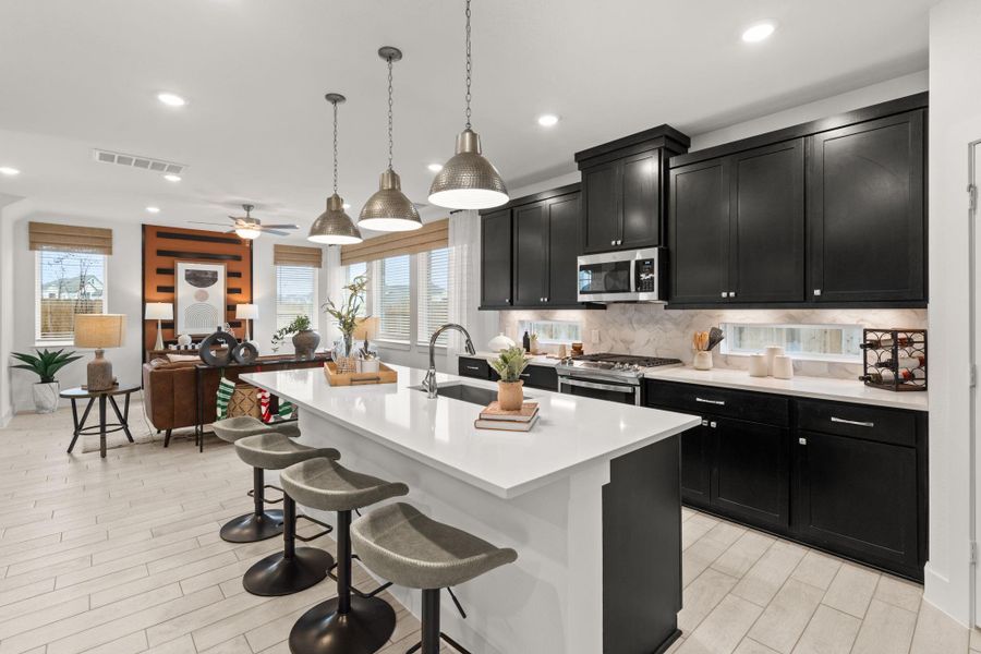 Furnished interior view inside a new home in Balmoral, Atascocita (Image 6).