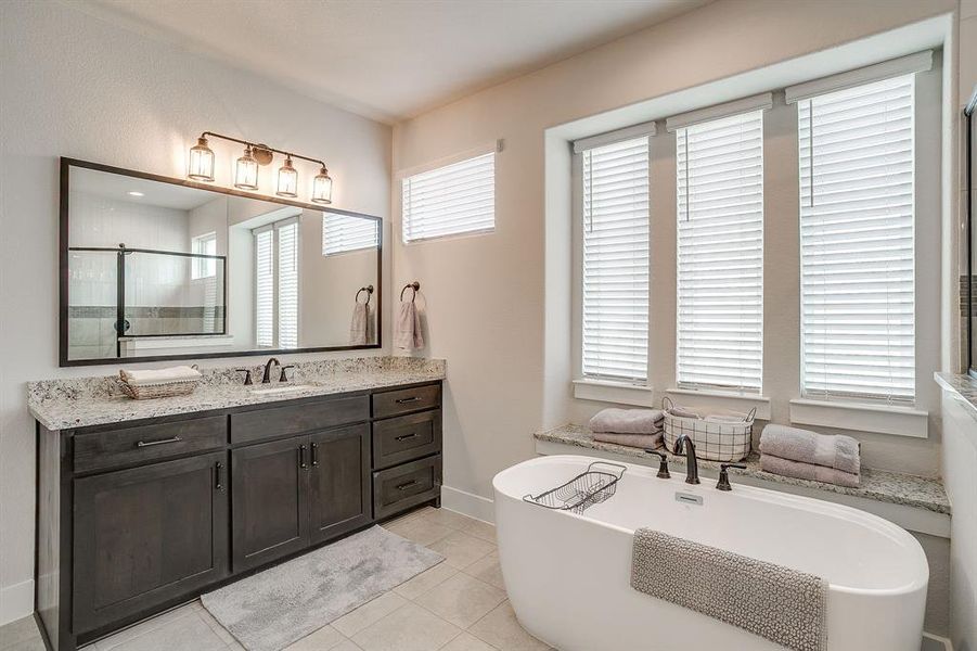 Furnished interior view inside a new home in , Waxahachie (Image 14).