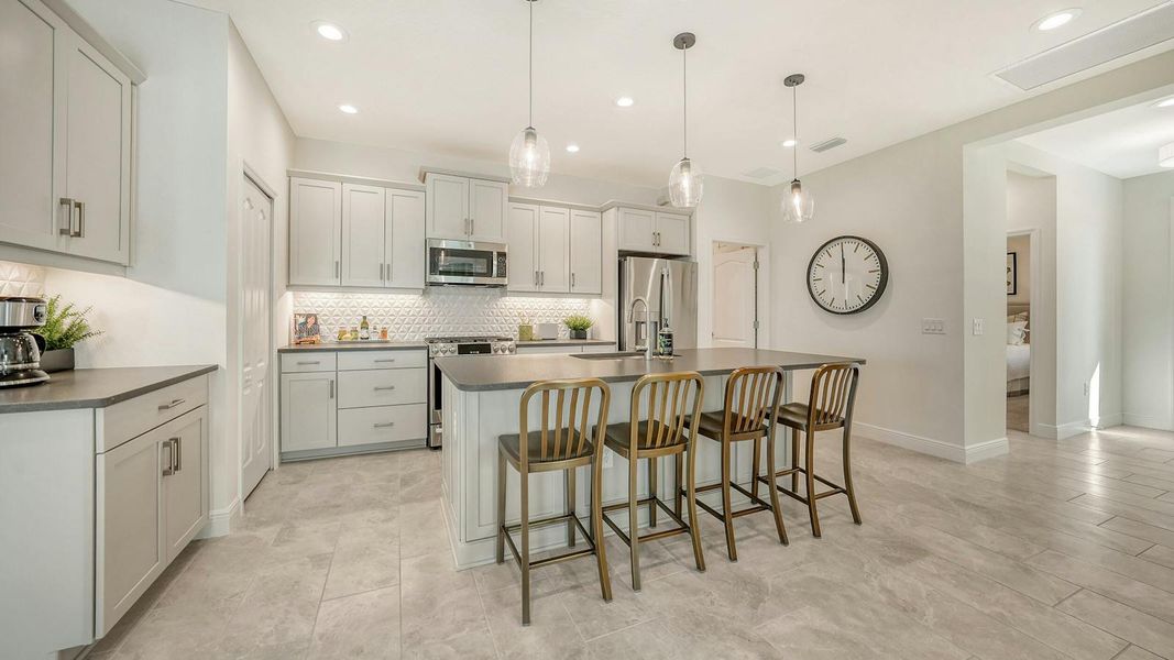 Furnished interior view inside a new home in Vistera of Venice Real Estate and Homes for Sale in Venice, FL - Neal Communities, Nokomis (Image 9). Furnished interior view inside a new home in Vistera of Venice Real Estate and Homes for Sale in Venice, FL - Neal Communities, Nokomis (Image 9).