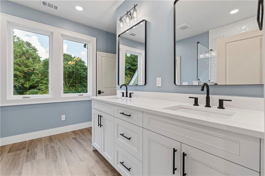 Furnished interior view inside a new home in , Lilburn (Image 15).