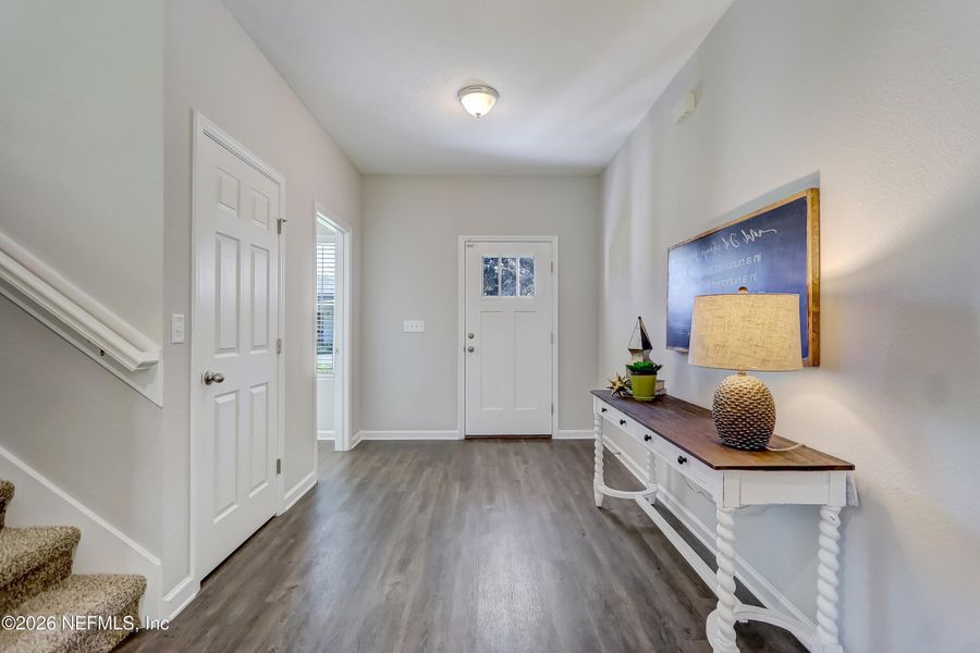 Furnished interior view inside a new home in , Jacksonville (Image 5). Furnished interior view inside a new home in , Jacksonville (Image 5).