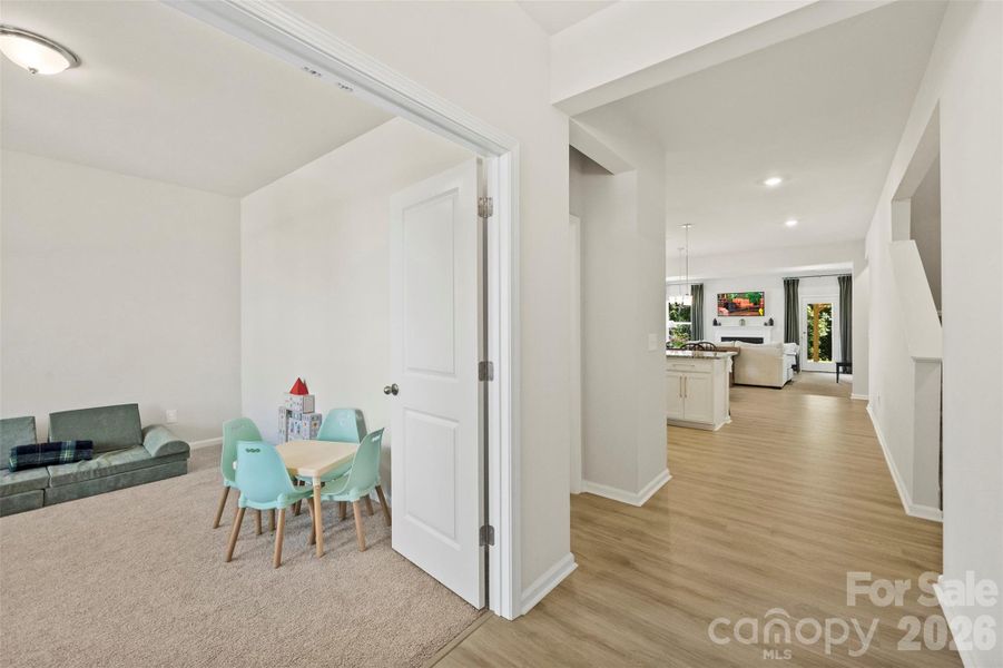 Front Entry and Office/Flex Space