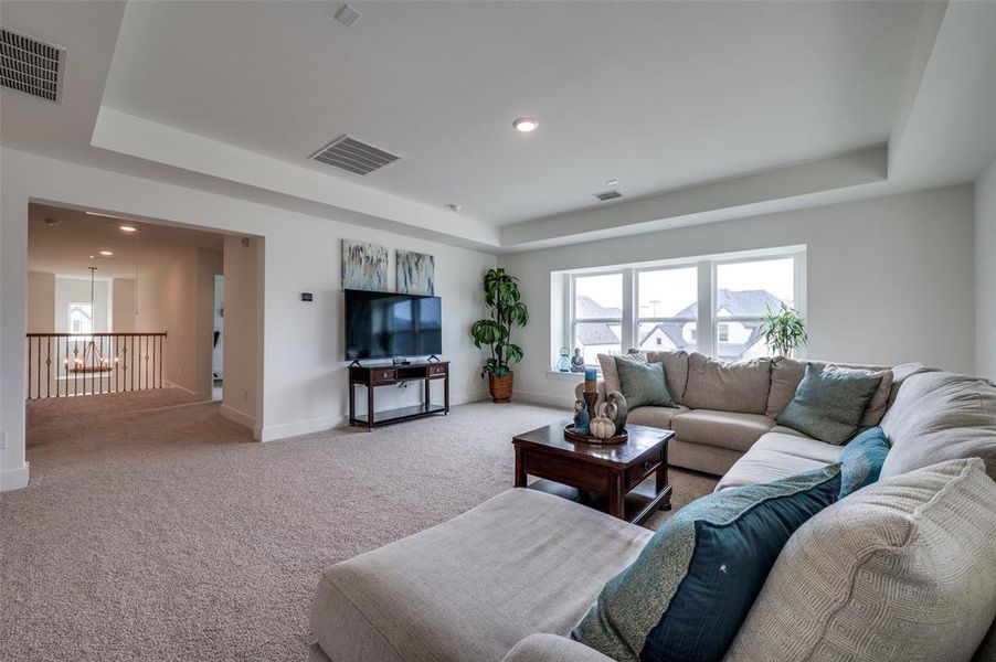 Furnished interior view inside a new home in , Prosper (Image 5).