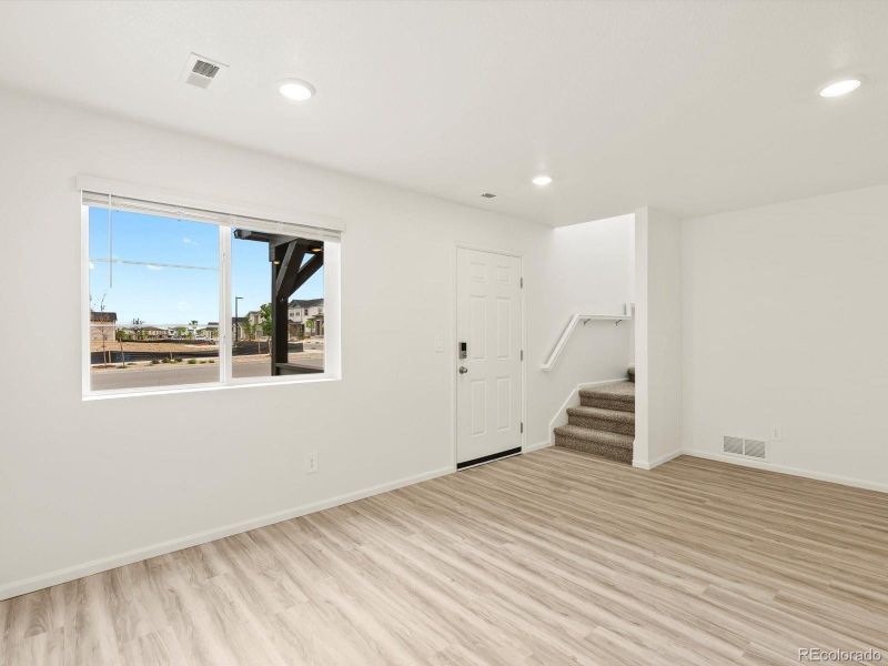 Spacious, unfurnished interior of a new home in , Aurora (Image 11). Spacious, unfurnished interior of a new home in , Aurora (Image 11).