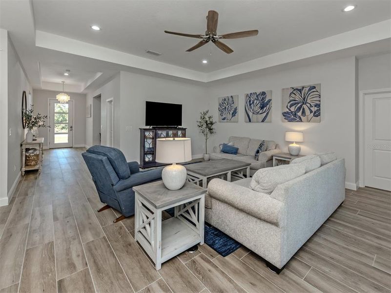 Furnished interior view inside a new home in , Rotonda West (Image 7).