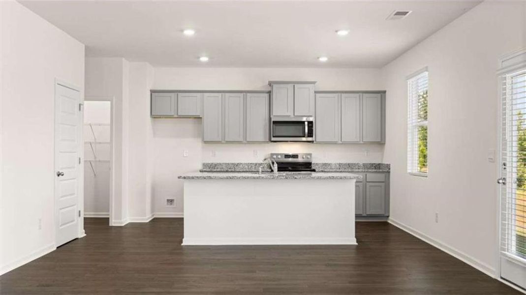 Furnished interior view inside a new home in Locust Grove Station - Cedar Ridge, Locust Grove (Image 15).