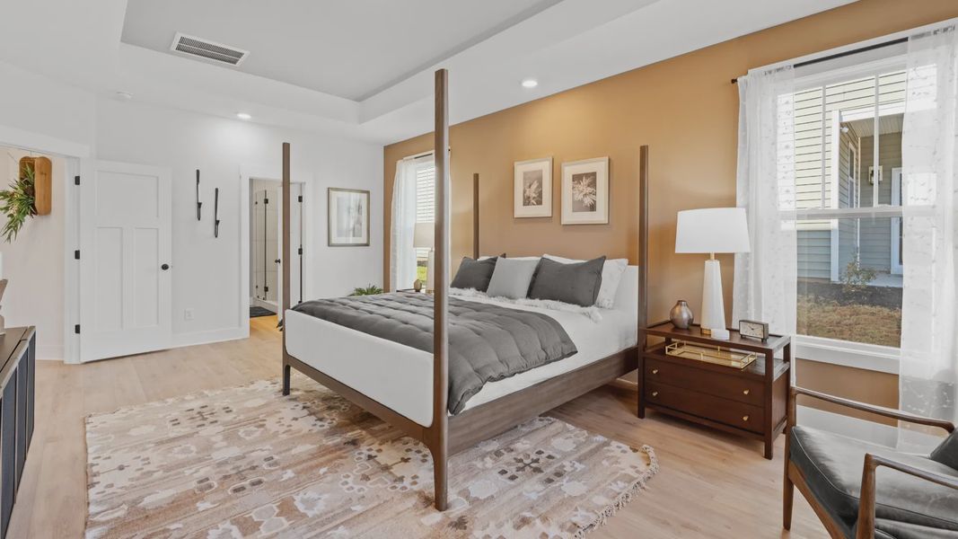 Furnished interior view inside a new home in Mulberry Estates, Simpsonville (Image 16).