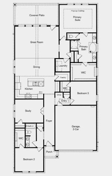 Additional Highlights Include: Pre-plumb for future water softener at garage, pendant lights over kitchen island, and mudset shower at primary bath. Additional Highlights Include: Pre-plumb for future water softener at garage, pendant lights over kitchen island, and mudset shower at primary bath.