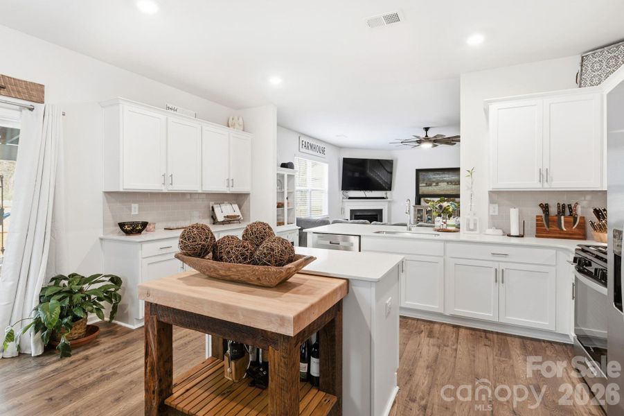 Perfect Kitchen for Prep and Entertaining