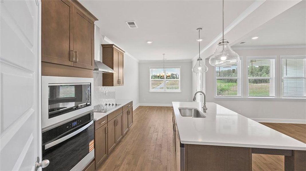 Furnished interior view inside a new home in Evergreen Crossing, Locust Grove (Image 16).
