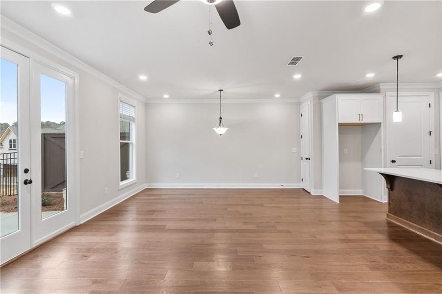 Spacious, unfurnished interior of a new home in Waterside Townhomes, Peachtree Corners (Image 35).