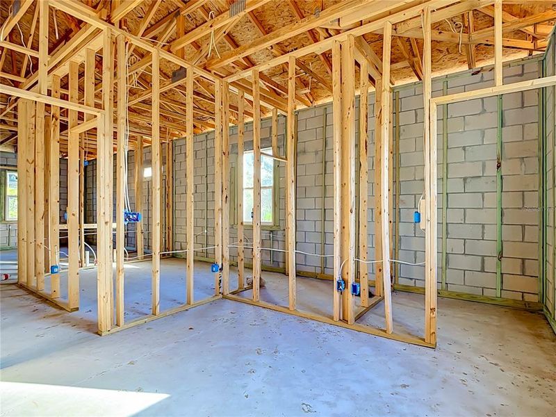 In-progress construction of a new home in , Poinciana, FL (Image 14).