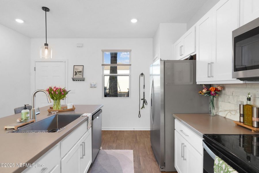Furnished interior view inside a new home in , St. Johns (Image 9).