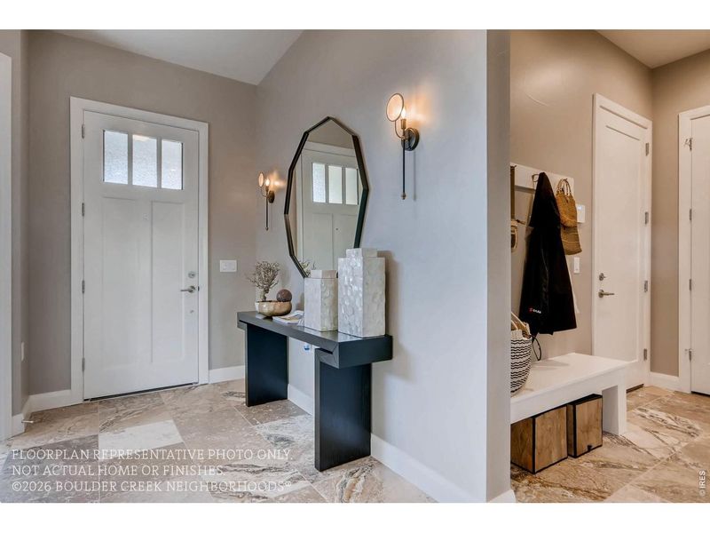 Furnished interior view inside a new home in , Broomfield (Image 6).