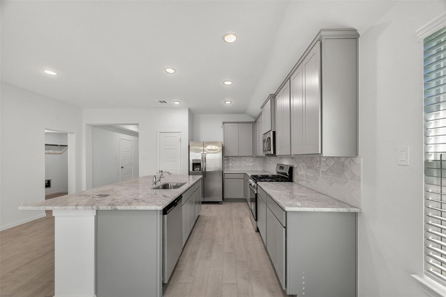 Furnished interior view inside a new home in Rollingbrook Estates, Baytown (Image 11).