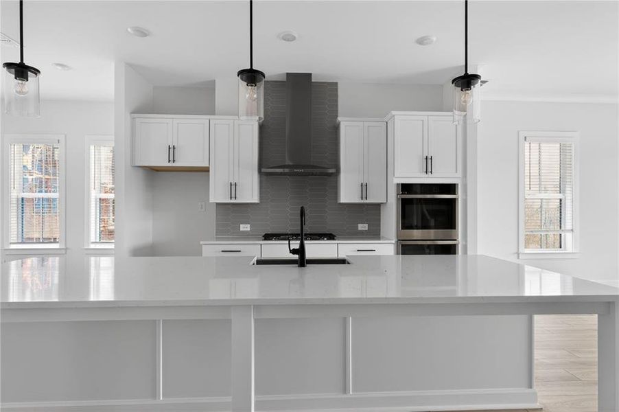 Furnished interior view inside a new home in , Suwanee (Image 8).