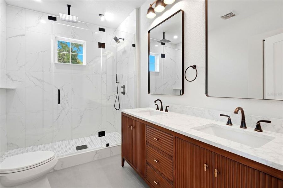 Furnished interior view inside a new home in , St. Petersburg (Image 11).