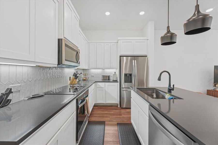 Furnished interior view inside a new home in Tenison Village, Dallas (Image 17).