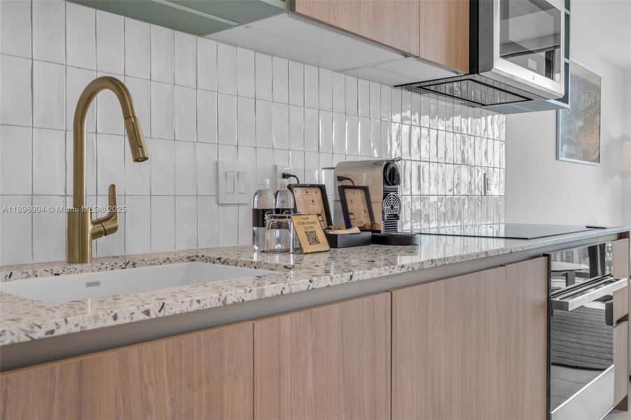 Close-up of interior finishes inside a home in , Miami (Image 19).