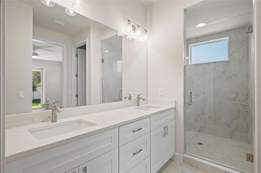 Furnished interior view inside a new home in , Tarpon Springs (Image 9).