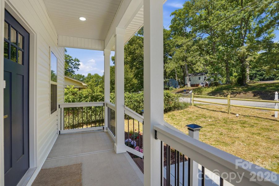 Exterior details and patio area of a home in , Lancaster (Image 26).