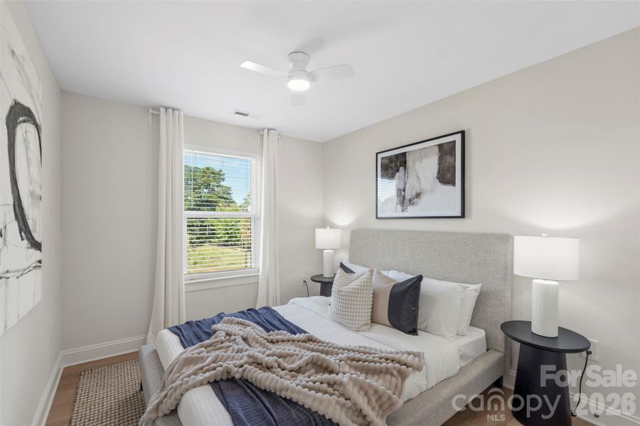 Furnished interior view inside a new home in , Charlotte (Image 11).